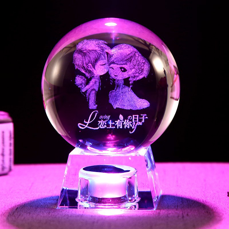 Exquisite crystal ball