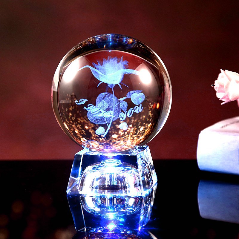 Exquisite crystal ball